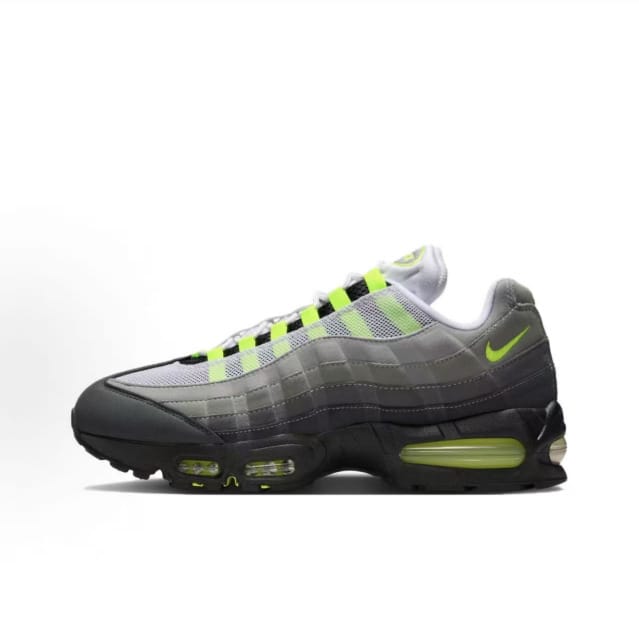 Nike Air Max 95 Big Bubble "OG" 舒適百搭 低筒 休閒跑步鞋 男女同款 灰色 - 灰色 - 查看 1