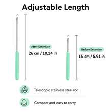 Bracelet Helper Tool Jewelry Assistant Hook – Stainless Steel Necklace Clasp Fastening Tool, Adjustable Jewelry Wear Aid For Bracelets & Necklaces, Easy Wear & Remove, Unisex Gift Gadget - Multicolor - View 4