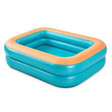 Kolam Renang Persegi Panjang Tiup, Terbuat dari Bahan PVC Tahan Lama, Cocok untuk Acara Keluarga, Pesta Musim Panas, dan Rekreasi di Halaman Belakang - MultiWarna - View 6