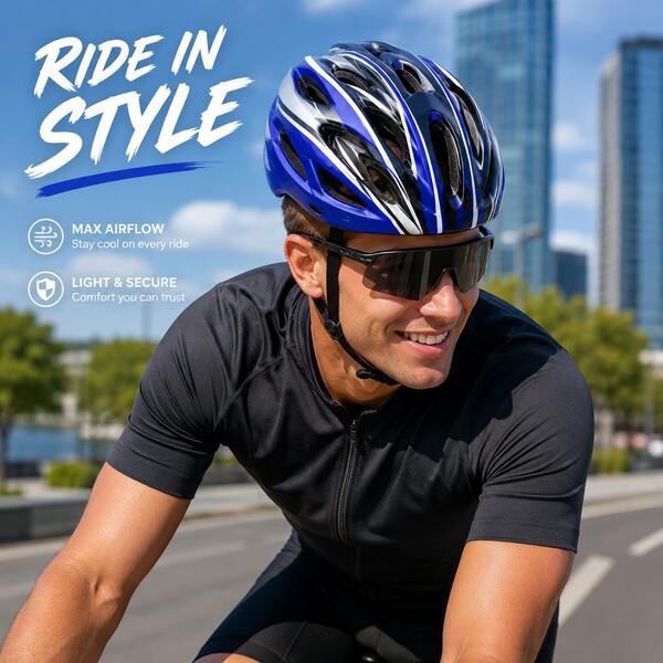 BAT DEICIDE Bike Helmet Men Women Teens Lightweight 18-Vent Adjustable 22.4"-24.4" EPS+PC