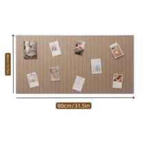 1pc Detachable Bulletin Board, Photo DIY Handmade Board, For Room Decoration, Party Photo Display, Surprise Announcement, Wall Storage, Suitable For Bedroom/Study/Living Room/Office/Classroom/Dorm - Stripe - View 15