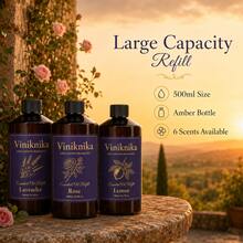 500ml/16.9oz Premium Essential Oil Refill, Home Fragrance Essential Oil, Diffuser Aromatherapy Oil, Humidifier Compatible, Long-Lasting Scent Lock, Suitable For Car Diffuser, Bedroom, Bathroom, Office, Hotel Guest Room, Living Room, Natural Air Purification And Fresh Air, Long-Lasting Scent Lock, Perfect Gift For Holidays, Halloween, Christmas - Multi-fragrant - View 11