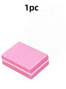 400/300/200/100/50pcs Double-Sided Nail Polishing Files, Mini Sponge Blocks For Nail Grooming And Polishing - Multicolor - View 9