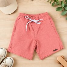 BOYS' BERMUDA SHORTS CHILDREN'S PREPPY FASHION NEW RELEASE - Orange - View 1