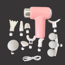Portable Electric Massage Gun With 9 Deep Tissue Massage Modes - Handheld Percussion Massager, Suitable For Men And Women, Ideal Gift For Post-Workout Relaxation (Rechargeable) - Multicolor - View 14