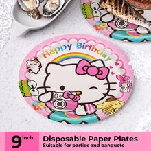 80pcs/Set Anime Theme Party Tableware Set, Suitable For 10 People, Birthday Party Tableware Set, Including Plates, Cups And Napkins. Holiday Decoration, Suitable For Camping, Picnic, Backyard BBQ, Holiday Party Venue Decoration, Also An Ideal Gift For Fans. - Multicolor - View 5
