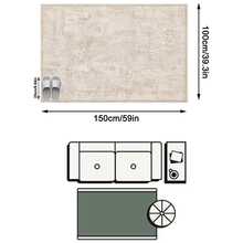 1pc Modern Minimalist Light-Colored Bohemian Area Rug, European And American Machine Washable Soft Rug, Rectangular, Short Pile, Machine Made, Suitable For Living Room, Bedroom, Office, Game Room, Study, Indoor/Outdoor Entrance, Home Decor, Christmas, Halloween, Thanksgiving Theme - Multicolor - View 12