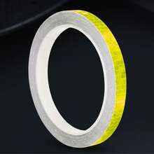 Vmingo 6pcs Reflective Sticker Protective Tape For Car, Motorcycle, Bike 1cm*8m | Warning Strip Decal - A - View 11
