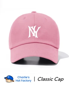 Casual Structured Baseball Cap, NY Print Pattern, Classic Khaki Vintage Dad Hat, Unisex, Y2K Street Style Sun Hat, Suitable For Summer Travel - NY - View 10