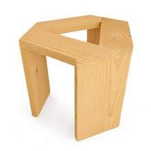 Herbal Steam Therapy Spa Stool - Pine Wood Bench - View 4