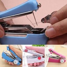 1pc Mini Manual Portable Sewing Machine, Multi-Function Mini Handheld Sewing Machine, Suitable For Home And Travel Use, Student Hand Sewing Machine, Small Sewing Machine, Lightweight Sewing Tool, Quick Repair, Sewing Machine Accessories, Fast Sewing, Easy Mending, Home Essential, Travel Emergency - Sewing Machine - View 8