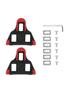 Bicycle Cycling Shoe Cleat Set, Road Bike Shoe Cleats, Outdoor Cycling Equipment - Multicolor - View 11