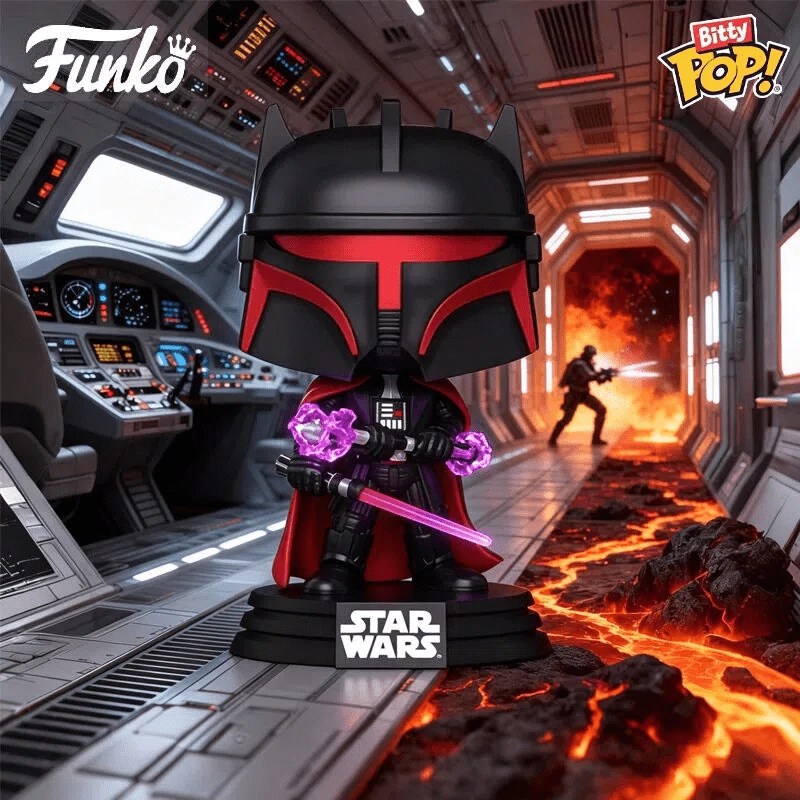 Funko 正版 Star Wars 吉迪恩總督重裝甲公仔,電影周邊收藏禮品桌面裝飾 - 彩色 - 查看 1