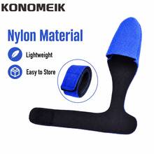 KONOMEIK 2件組釣竿頂端保護套組，尼龍釣竿綁帶與頂端套筒，魔鬼氈路亞釣竿收納包覆帶，輕量釣竿配件 - Rod Tip Protector Set - 查看 3