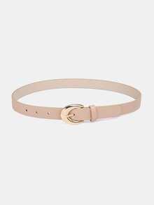 1pc/3pcs Solid Color Casual PU(Polyurethane) Women's Belt Suitable For Daily Use - A - View 9