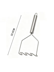 1pc Labor-Saving Clip-On Potato Masher With Fine Perforated Filter Screen, Manual Grinder And Crusher For Fruits And Vegetables To Make Baby Complementary Food. - Multicolor - View 10