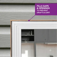 Gray Foam Backer Rod Set 1/2in X 20ft - Essential Caulk Saver For Sealing Concrete Gaps, Expansion Joints, And Crack Filling - A - View 2