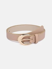 1pc/3pcs Solid Color Casual PU(Polyurethane) Women's Belt Suitable For Daily Use - A - View 8