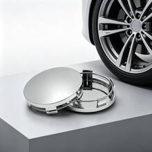 4pcs Universal 60mm Wheel Hub Caps, Tire Wheel Center Caps, Wheel Hub Cap Repair - Audi - View 3