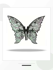 Girls Glitter Butterfly Fairy Wings Set, Fairy Princess Costume Wings, Suitable For Halloween Party Role Play - A - View 13