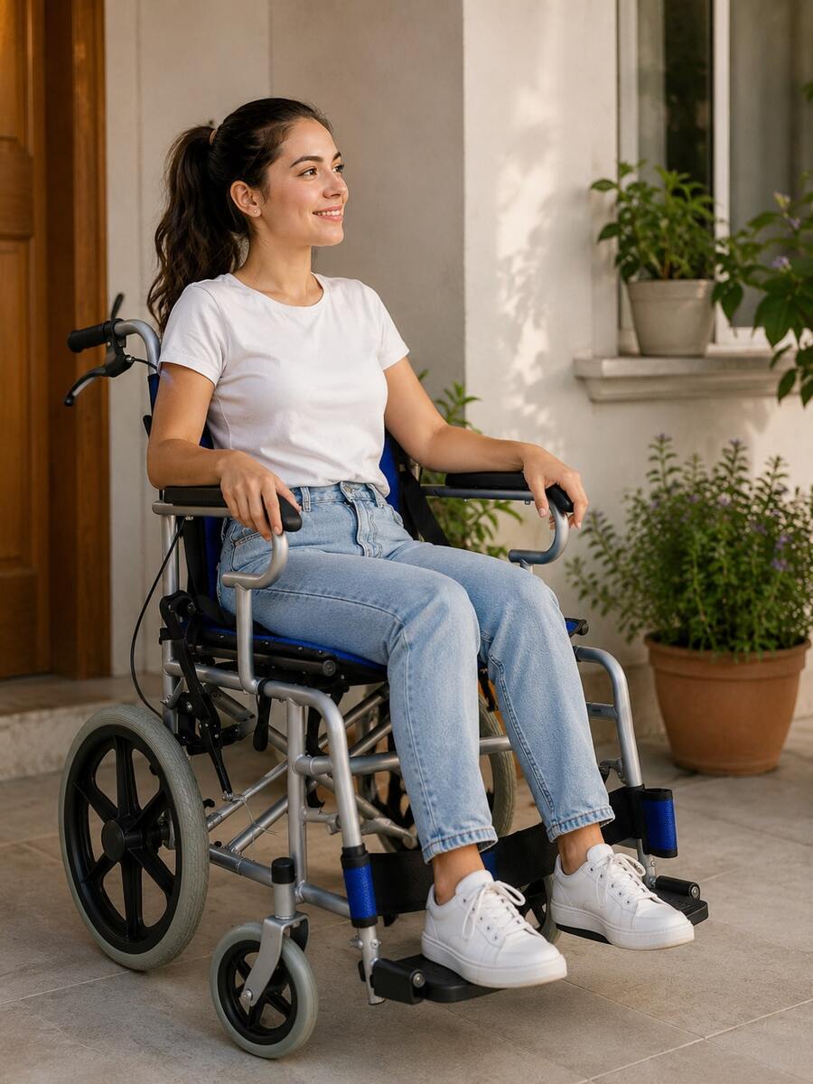 Mobility Aids, Wheelchairs - 寶藍色 - 查看 1