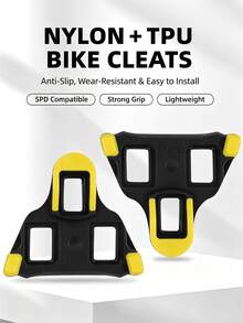 Bicycle Cycling Shoe Cleat Set, Road Bike Shoe Cleats, Outdoor Cycling Equipment - Multicolor - View 8