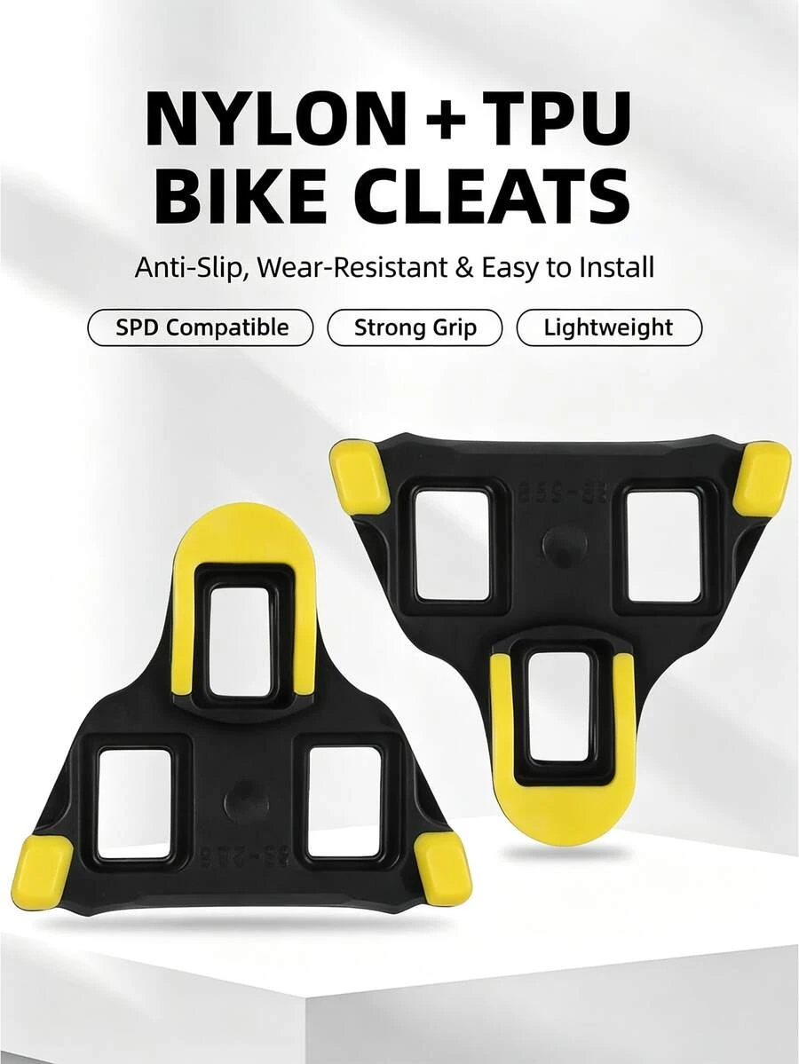 Conjunto de Travas para Sapatos de Ciclismo, Travas para Sapatos de Bicicleta de Estrada, Equipamento de Ciclismo ao Ar Livre - Multicolorido - Visão 1