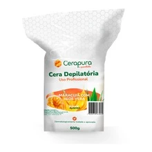 Kit 4 Cera depilatoria maracuja aloe vera elastica Total 2Kg - Aloe vera - Visão 2