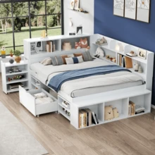 Bed Bases & Foundations - White - View 1