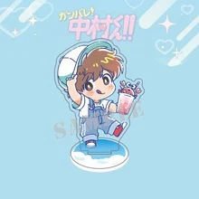 中村廣瀨 Go For It 中村君 壓克力立牌 10cm 迷你校園男孩 Q版人物板 80年代復古動漫桌面擺飾 全新 - 彩色 - 查看 10
