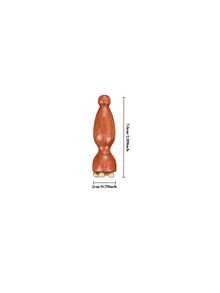2pcs/1pc Facial Massage Tool, Pure Brass Lotus Gua Sha Massage Stick, Pressing Bar, Skincare Tool, Body Massager, Massage Roller, Lymphatic Massage - Multicolor - View 6