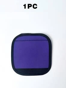 Personalized Name Luggage Handle Wrap, 8 Color Options, Customizable Text/Name, Size 15.5x14.5cm, Travel Suitcase Accessory, Suitable For Vacation, Birthday, Valentine's Day, Mother's Day, Anniversary, Perfect Commemorative Gift For Family And Friends, Ideal Wedding Or Birthday Present, Multi-Functional, Durable, Stylish. - Multicolor - View 15