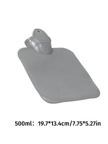 1個 500ml 四葉草熱水袋附柔軟羊羔絨套，冷熱兩用保溫水袋，手腳保暖暖手袋，適用床鋪、居家與旅行，溫馨冬季禮物，適合女性、老師禮物，節日必備保暖水袋 - 彩色 - 查看 16