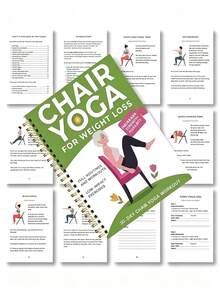 10-Minute Tai Chi Walking 30-Day Guide, Tai Chi Walking Practice Book, Gentle Exercise Plan For Adults Over 50, Restore Strength, Flexibility And Balance - Gentle Chair Yoga Exercises, For Home And Office Use, Senior Chair Exercises, Simple Illustrations - Multicolor - View 8