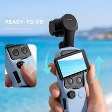 Osmo Pocket 4 / 4P Kit 套裝矽膠保護殼，柔軟矽膠螢幕與麥克風保護套，輕量防護配件組，適用 Pocket 4 - 查看 4