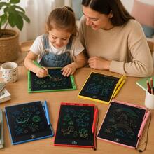 8.5 Inch LCD Electronic Drawing Board - Colorful Erasable Portable With Stylus | School Office Home Note-Taking Christmas Gift - Multicolor - View 5