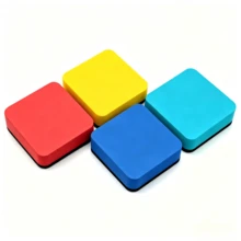 1/4/8pcs Magnetic Whiteboard Erasers, Suitable For Home, School And Office, Back To School - Multicolor - View 4