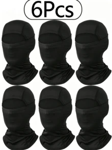 1pc Unisex Balaclava Head Cover, Cycling Headgear, Motorcycle Specific Model, Suitable For Daily Use And Outdoor Travel, Hiking, Climbing, Skiing And Other Scenarios, Motorcycle Head Cover - Multicolor - View 11