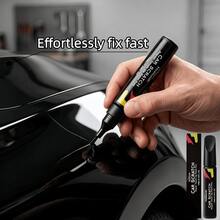 Black Car Scratch Repair Paint Pen, Car Scratch Removal Pen, Waterproof & Rust-Proof Car Paint Repair Tool, Suitable For Minor Scratches, Marks, Etc., For Car Body Surface Maintenance And Car Paint Care - Car Scratch Touch-up Paint Pen 10ml - View 2