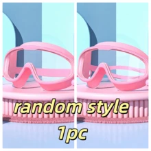 1 Pair Anti-Fog High-Definition Large Frame Swimming Goggles, Waterproof Anti-Fog Transparent Comfortable Non-Irritating, With Silicone Earplugs, One-Piece Design, Suitable For Swimming And Diving, Pool Essentials, Pool Stuff, Pool Accessories, Goggles, Anti-Fog Waterproof Silicone Swimming Goggles With Earplugs, Suitable For Various Swimming Activities, Training And Leisure. Also A Great Holiday Gift, Pool Essential, Cruise Essential, Pool Float, Pool Toy, Goggle For Swimming - Multicolor - View 8
