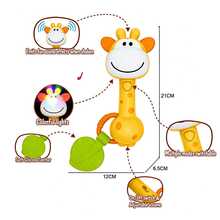 Infant Teething Rattle Toy, Glowing Musical Rhythm Stick Suitable For Newborns - Multicolor - View 10