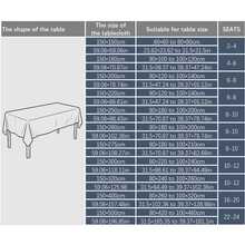 1pc White Tablecloth, Dining Tablecloth, Party Tablecloth, Solid Color Banquet Wedding Tablecloth, Living Room Tablecloth, Ceremonial Tablecloth, Celebration Tablecloth - White - View 3