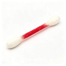 1pc Colorful Wool Felt Cotton Swab Shaped Cat Toy, Filled With Natural Catnip, Durable Dental Cleaning Interactive Chewing Toy, Relieves Anxiety And Boredom, Suitable For Indoor Kittens And Adult Cats - View 3