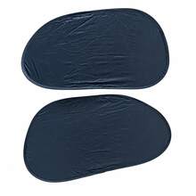 2/4pcs Car Window Sun Shades, New Curved Design Electrostatic Adsorption Side Window Sun Shades, Glue-Free UV Protection Heat Insulation Privacy Curtains, Universal Fit For Most Sedans, SUVs, Trucks, Summer Driving Front And Rear Side Window Sun Shades - A - View 14