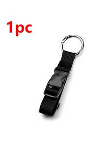 NYXIA 5/4/3/2/1pc Luggage Strap With Release Buckle, Travel Backpack External Fixed Strap Belt, Add-A-Bag Portable Jacket Holder For Suitcase & Carry-On - Black - View 12