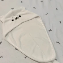 Cute Little Seal Hair Drying Cap, Coral Fleece Strong Water-Absorbing Quick-Dry Non-Shedding Hair Drying Towel, Home-Use Hair Drying Cap, Head Wrap Towel For Drying Hair After Washing, Creative Seal-Shaped Hair Wrap Towel - Poster Hair Drying Cap - View 4
