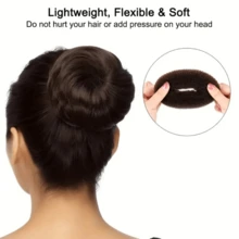 1 buah Alat Pembuat Sanggul, Pembuat Sanggul Donat, Pembuat Sanggul, Alat Penata Rambut, Aksesori Rambut - MultiWarna - View 8