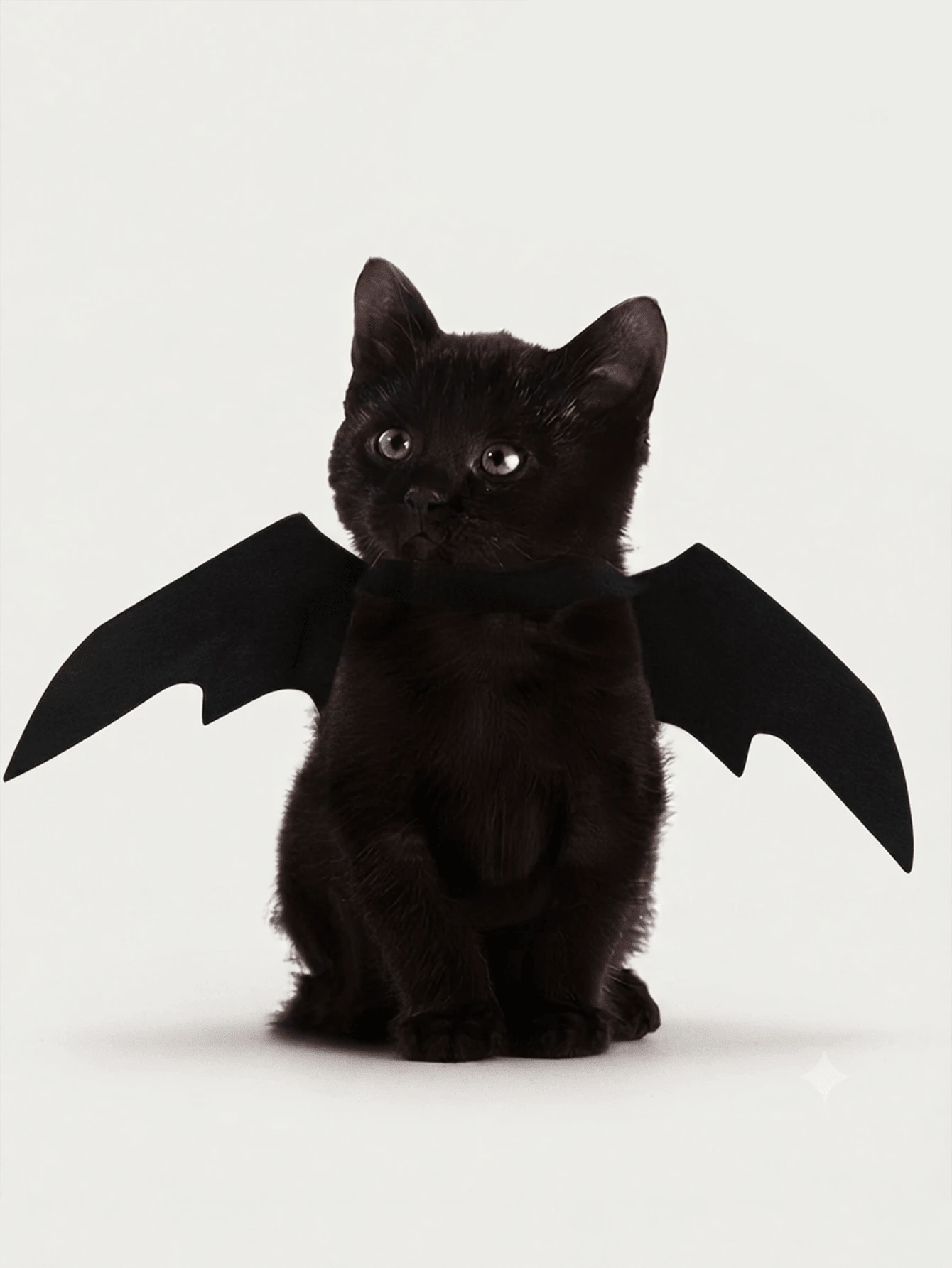 Halloween Pet Bat Wings Costume - Soft Comfortable Adjustable Wings Prop, Suitable For Cats And Small Dogs, Cute Role Play Party Outfit