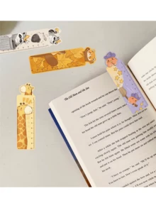 30 Pcs Bookmarks Animal Ruler Theme Bookmarks, Suitable For Decorating Books, Sketchbooks, Notebooks And Other Bookmarks - Animal Ruler Bookmark - View 2