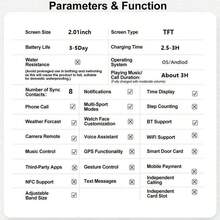 Reloj Inteligente, Llamadas/Marcación Inalámbrica, Múltiples Modos Deportivos, Recordatorio y Rechazo de Llamadas Entrantes, Notificación de SMS, Fondo de Pantalla Personalizable, Compatible con Sistemas IOS/Android - Multicolor - Ver 10